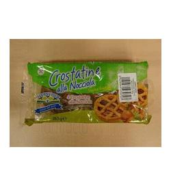 HAPPY FARM CROSTATA ALLA NOCCIOLA SENZA GLUTINE 180 G - pharmaluna