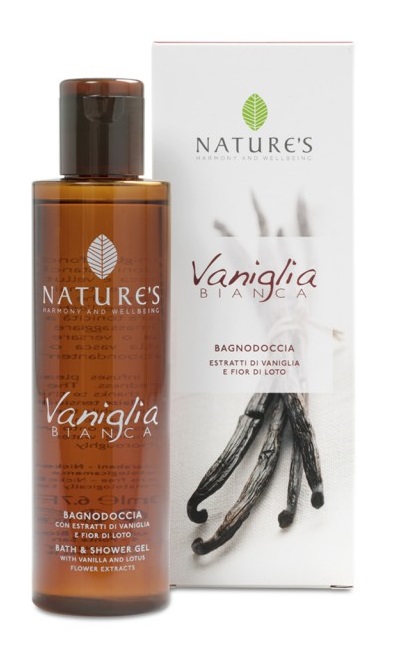 NATURE'S VANIGLIA BIANCA BAGNODOCCIA 200 ML - pharmaluna