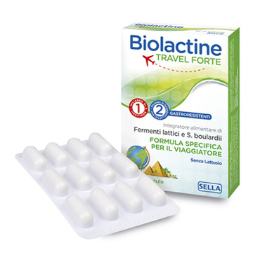 BIOLACTINE TRAVEL FORTE 24 CAPSULE - pharmaluna