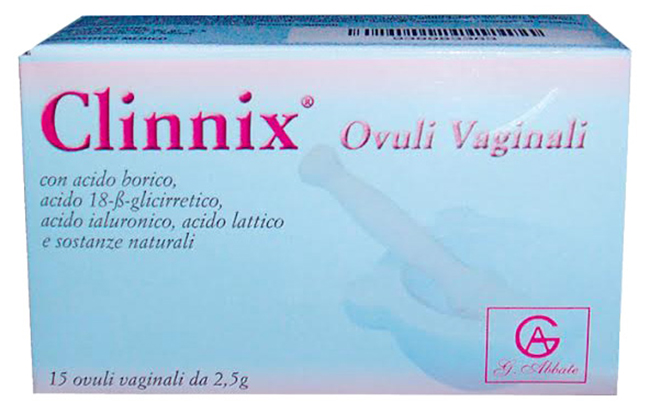 SANOCLIN 15 OVULI VAGINALI 2,5 G - pharmaluna