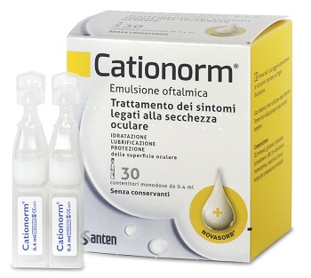 CATIONORM GOCCE 30 FIALE MONODOSE DA 0,4 ML - pharmaluna