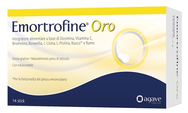EMORTROFINE ORO 14 STICK 2 G - pharmaluna
