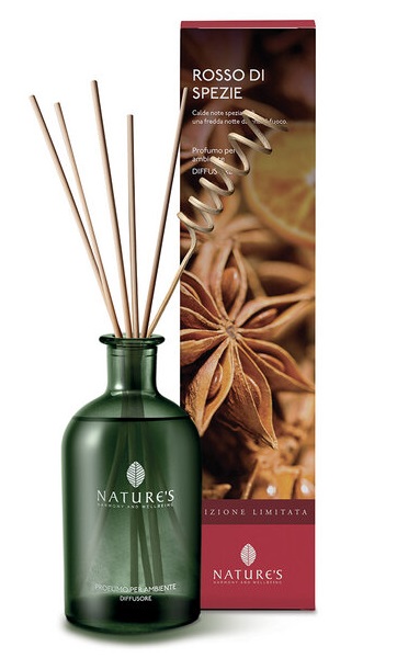 NATURE'S DIFFUSORE ROSSO DI SPEZIE 200 ML EDIZIONE LIMITATA - pharmaluna