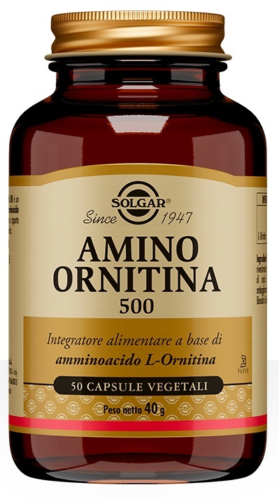 AMINO ORNITINA 500 50 CAPSULE VEGETALI - pharmaluna