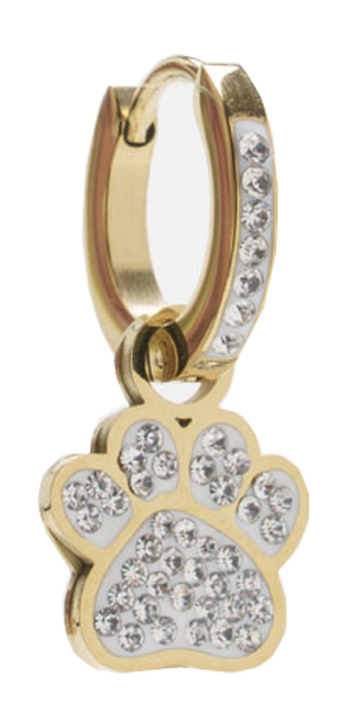 ORECCHINO HOOP ZAMPA GOLD - pharmaluna