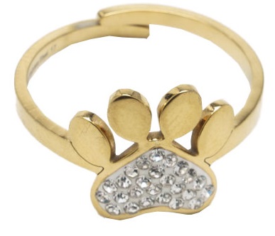 ANELLO ZAMPA GOLD - pharmaluna