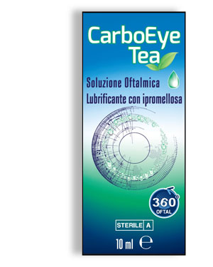 CARBOEYE TEA SOLUZIONE OFTALMICA LUBRIFICANTE CON IPROMELLOSA 10 ML - pharmaluna