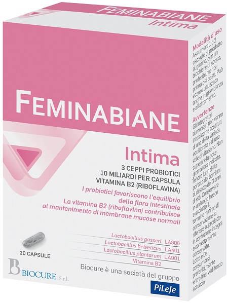 FEMINABIANE INTIMA 20 CAPSULE - pharmaluna