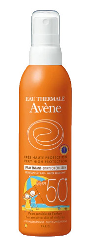AVENE SOLARE KIT SPRAY BAMBINO SPF 50+ 200 ML + GADGET - pharmaluna