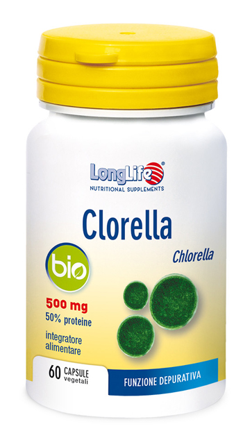 LONGLIFE CLORELLA BIO 60 CAPSULE - pharmaluna