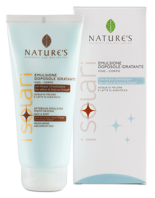NATURE'S I SOLARI EMULSIONE DOPOSOLE VISO CORPO 400ML EDIZIONE LIMITATA 400 ML - pharmaluna