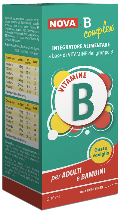 NOVA B SCIROPPO 200 ML - pharmaluna