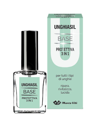 UNGHIASIL BASE PROTETTIVA 3 IN 1 10 ML - pharmaluna