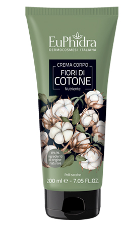 EUPHIDRA CREMA CORPO NUTRIENTE COTONE IN TUBO - pharmaluna