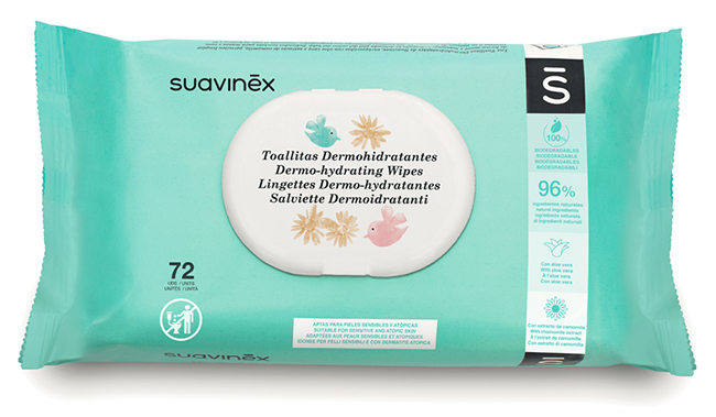 SUAVINEX SALVIETTE 72 PEZZI - pharmaluna