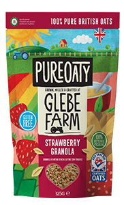 GLEBE FARM GRANOLA AVENA FRAGOLA 325 G - pharmaluna