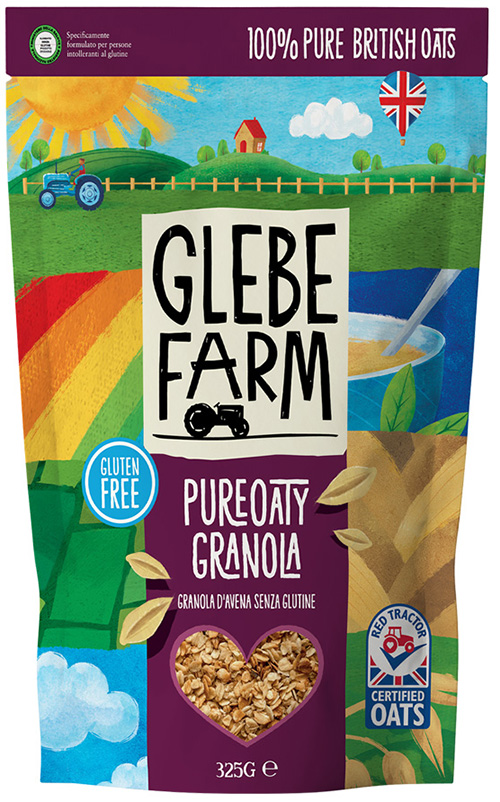 GLEBE FARM GRANOLA AVENA 325 G - pharmaluna