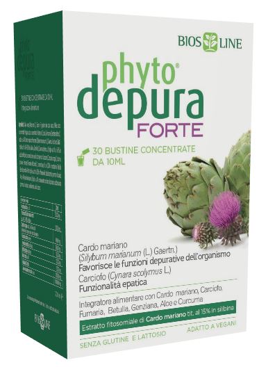 PHYTODEPURA FORTE CONCENTRATO 30 BUSTINE DA 10 ML - pharmaluna
