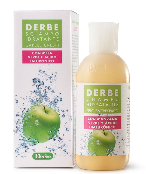 DERBE CAPELLI SCIAMPO IDRATANTE MELA VERDE 200 ML - pharmaluna