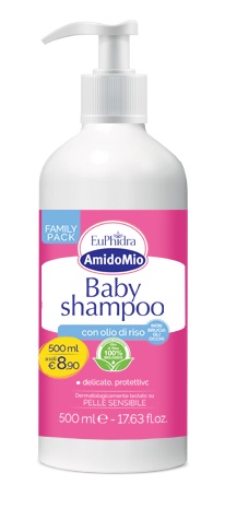EUPHIDRA AMIDOMIO BABY SHAMPOO 500 ML - pharmaluna