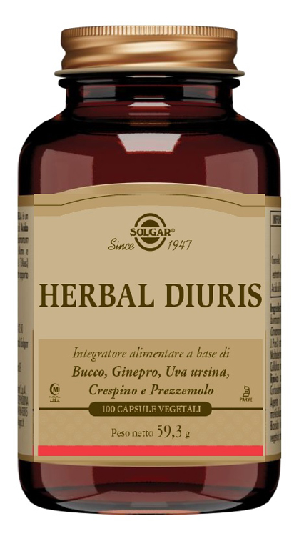 HERBAL DIURIS 100 CAPSULE VEGETALI - pharmaluna