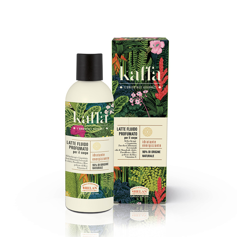 HELAN KAFFA LATTE FLUIDO PROFUMATO PER IL CORPO 200 ML - pharmaluna