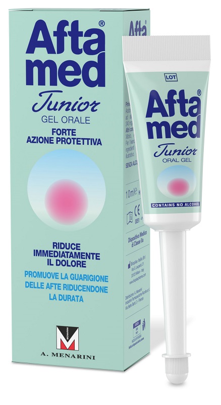 GEL AFTAMED JUNIOR ACIDO IALURONICO 10 ML - pharmaluna