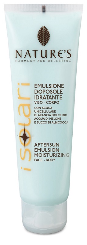 NATURE'S I SOLARI EMULSIONE DOPOSOLE VISO CORPO 75 ML TRAVEL SIZE - pharmaluna