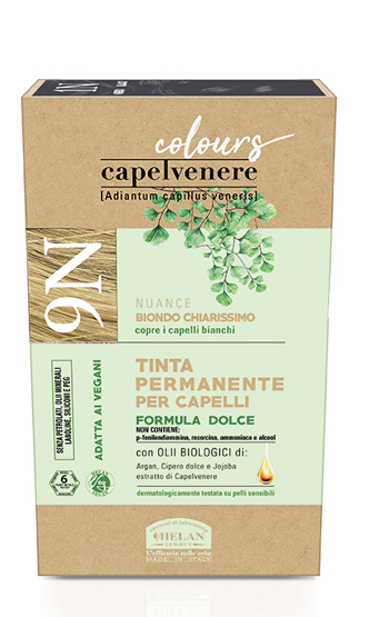 CAPELVENERE COLOURS TINTA CAPELLI 9N BIONDO CHIARISSIMO - pharmaluna