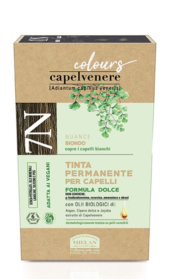 CAPELVENERE COLOURS TINTA CAPELLI 7N BIONDO - pharmaluna