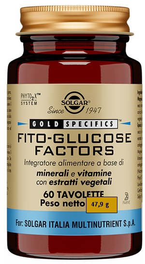 FITOGLUCOSE FACTORS 60 TAVOLETTE - pharmaluna