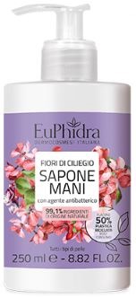 EUPHIDRA SAPONE LIQUIDO FIORI DI CILIEGIO 250 ML - pharmaluna