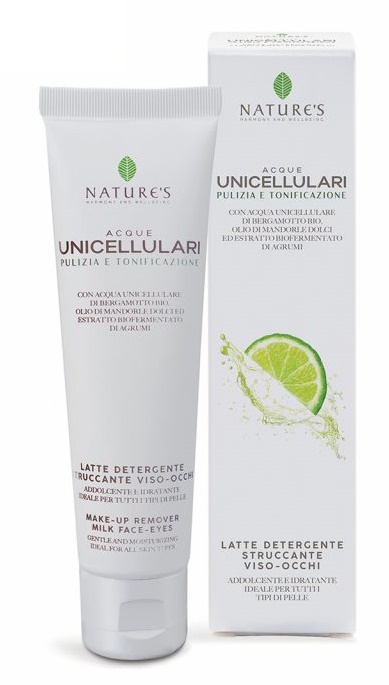 NATURE'S ACQUA CELLULARI LATTE DETERGENTE VISO OCCHI 150 ML - pharmaluna