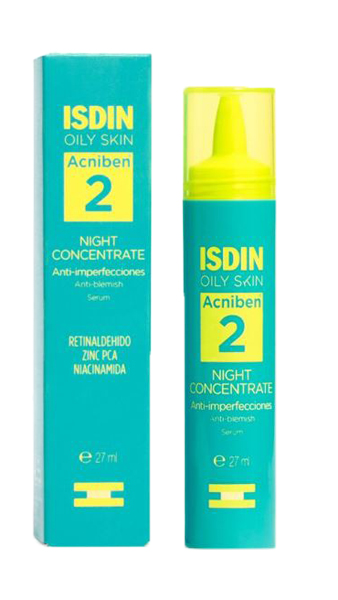 ACNIBEN OILY SKIN NIGHT CONCENTRATE 27 ML - pharmaluna