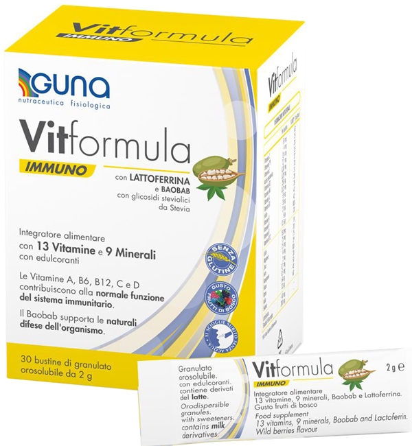 VITFORMULA IMMUNO 30 STICK DA 2 G - pharmaluna