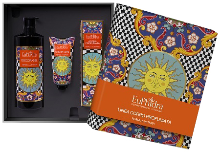 EUPHIDRA COFANETTO NEROLI & VETIVER 1 DOCCIA GEL 400 ML + 1 ACQUA PROFUMATA 125 ML + 1 CREMA MANI 50 ML - pharmaluna