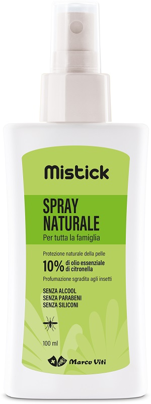 MISTICK ANTIZANZARA NATURALE 100 ML - pharmaluna