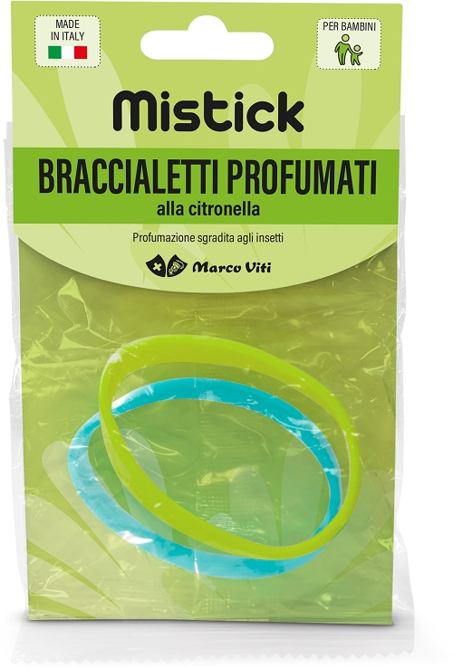 MISTICK BRACCIALETTI AZZURRO + VERDE 2 PEZZI - pharmaluna