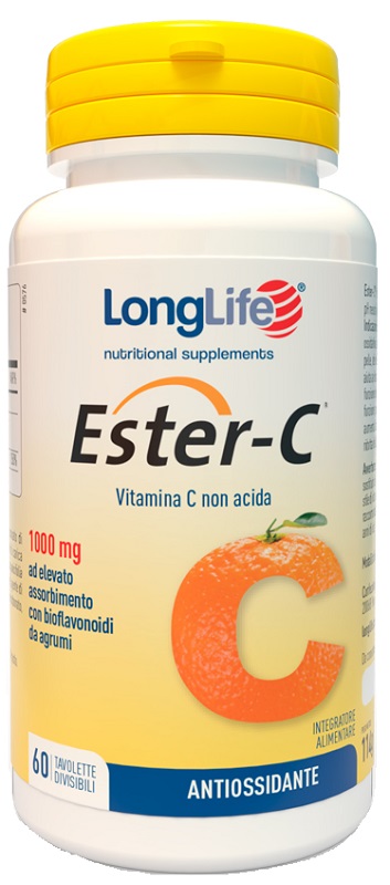 LONGLIFE ESTER C 1000MG 60 TAVOLETTE - pharmaluna