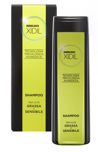 IMMUNOXIDIL SHAMPOO CUTE GRASSA E SENSIBILE 200 ML - pharmaluna