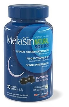 MELASIN NATURAL SONNO 1MG 30 GOMMOSE - pharmaluna