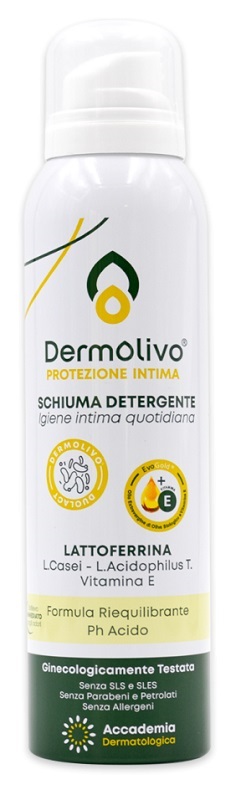 DERMOLIVO SCHIUMA DETERGENTE GINECOLOGICA 150 ML - pharmaluna