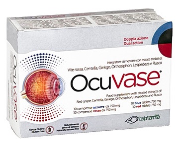 OCUVASE 30 + 30 COMPRESSE - pharmaluna