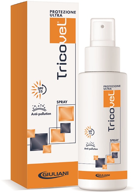 TRICOVEL PROTEZIONE ULTRA SPRAY SPF 25 PER CAPELLI 100 ML - pharmaluna