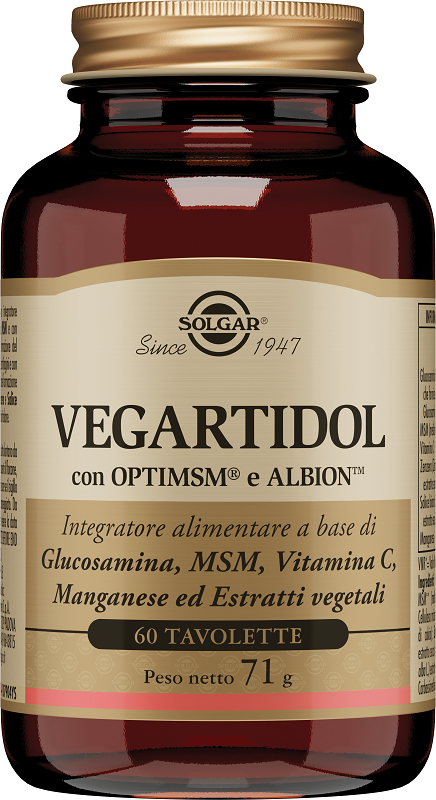 VEGARTIDOL 60 TAVOLETTE - pharmaluna