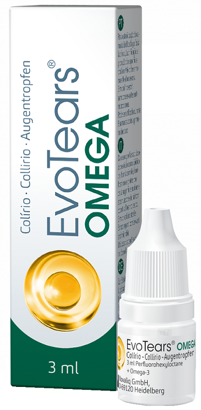 COLLIRIO OFTALMICO EVOTEARS OMEGA 3 ML - pharmaluna