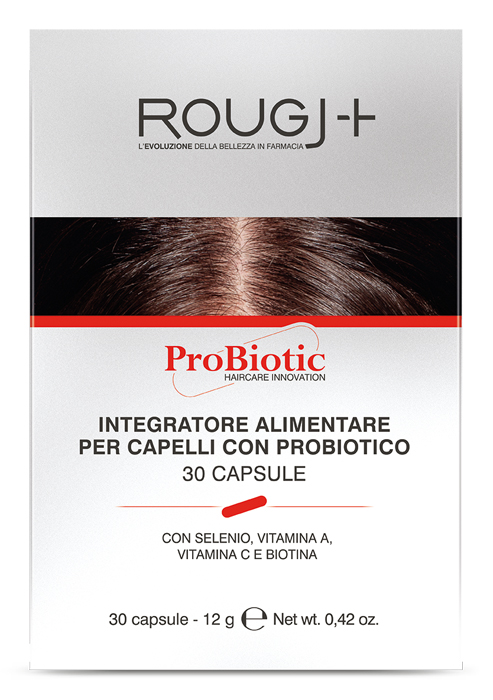 ROUGJ ANTICADUTA PROBIOTIC 30 CAPSULE - pharmaluna