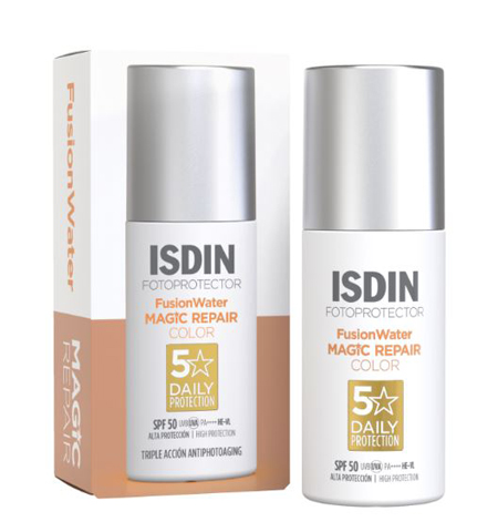 FOTOPROTECTOR FUSION WATER MAGIC REPAIR COLOR SPF 50 50 ML - pharmaluna
