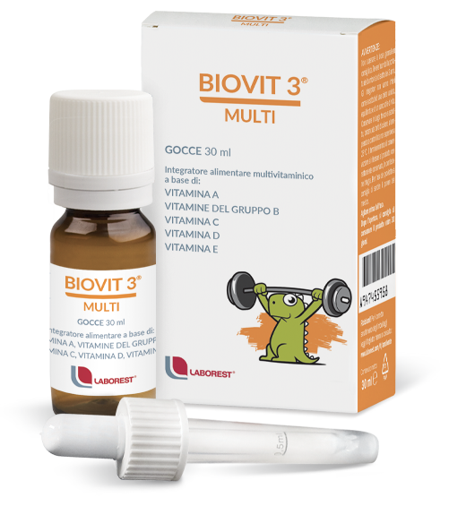BIOVIT 3 MULTI GOCCE 30 ML - pharmaluna