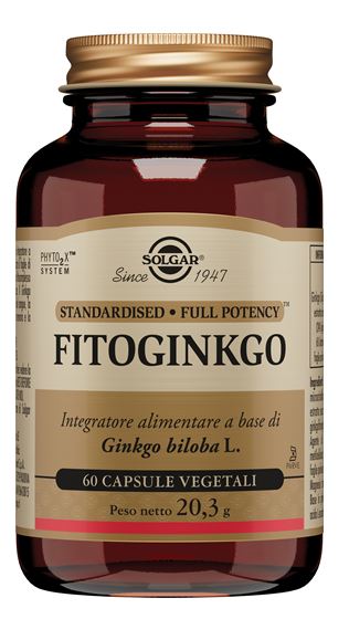 FITOGINKGO 60 CAPSULE VEGETALI - pharmaluna